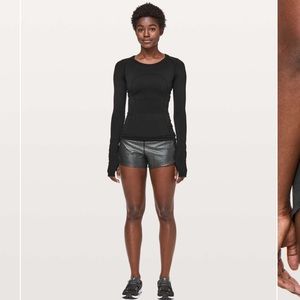 NWT Lululemon Speed Short 6 Lumosity Foil